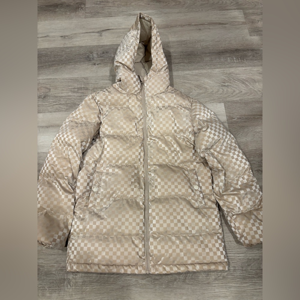 Joe Fresh Cream Puffer winter Jacket